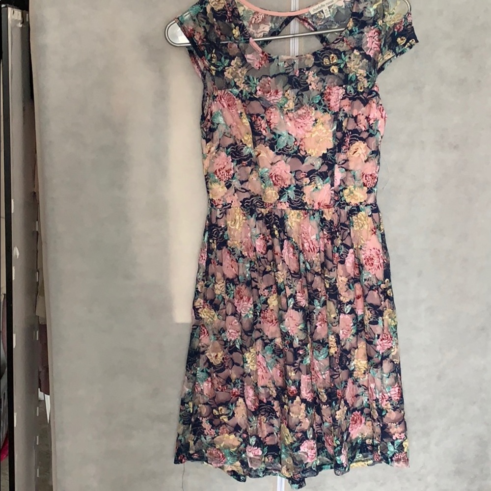 Floral spring dress